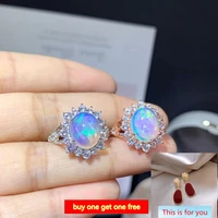100 925 sterling silver natural opal womens womens waterdrop rose gold white ring support recheck