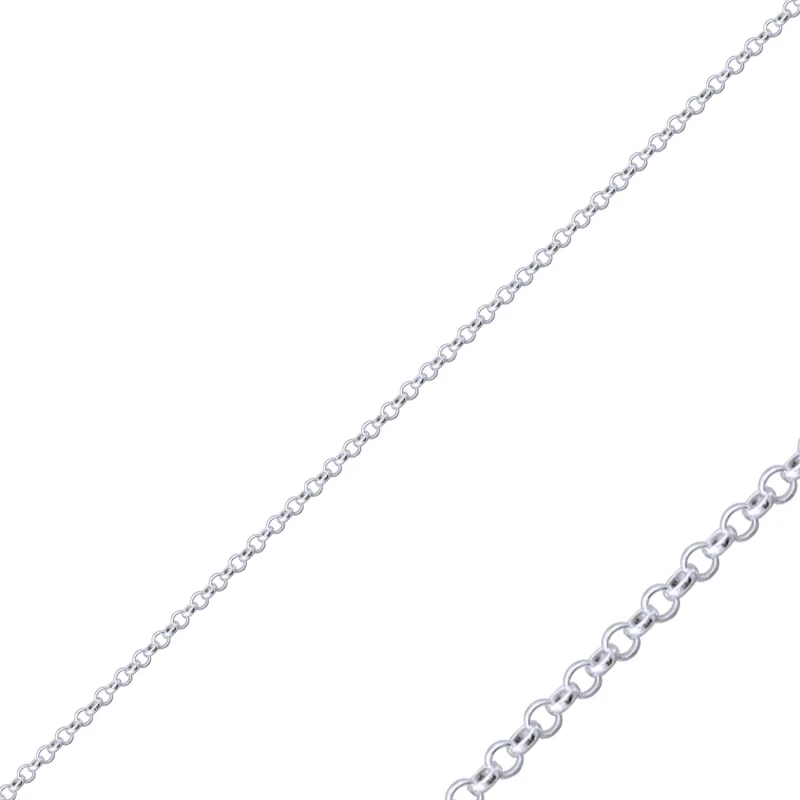 

Silver 925 Sterling 40 Micron Do Rhodium Plated Chain Necklace