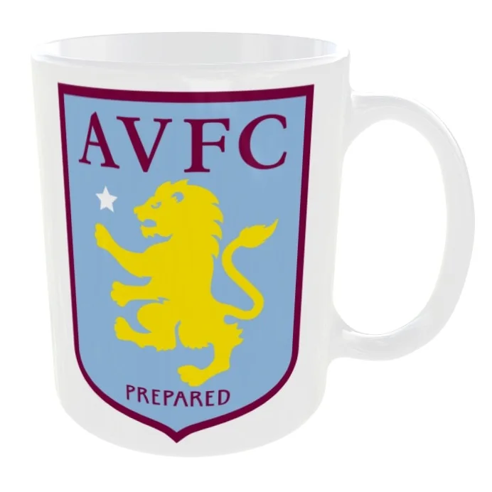 Кружка *Corp Tech* Эмблема ФК Астон Вилла 330 мл White кружка с принтом (полная запечатка
