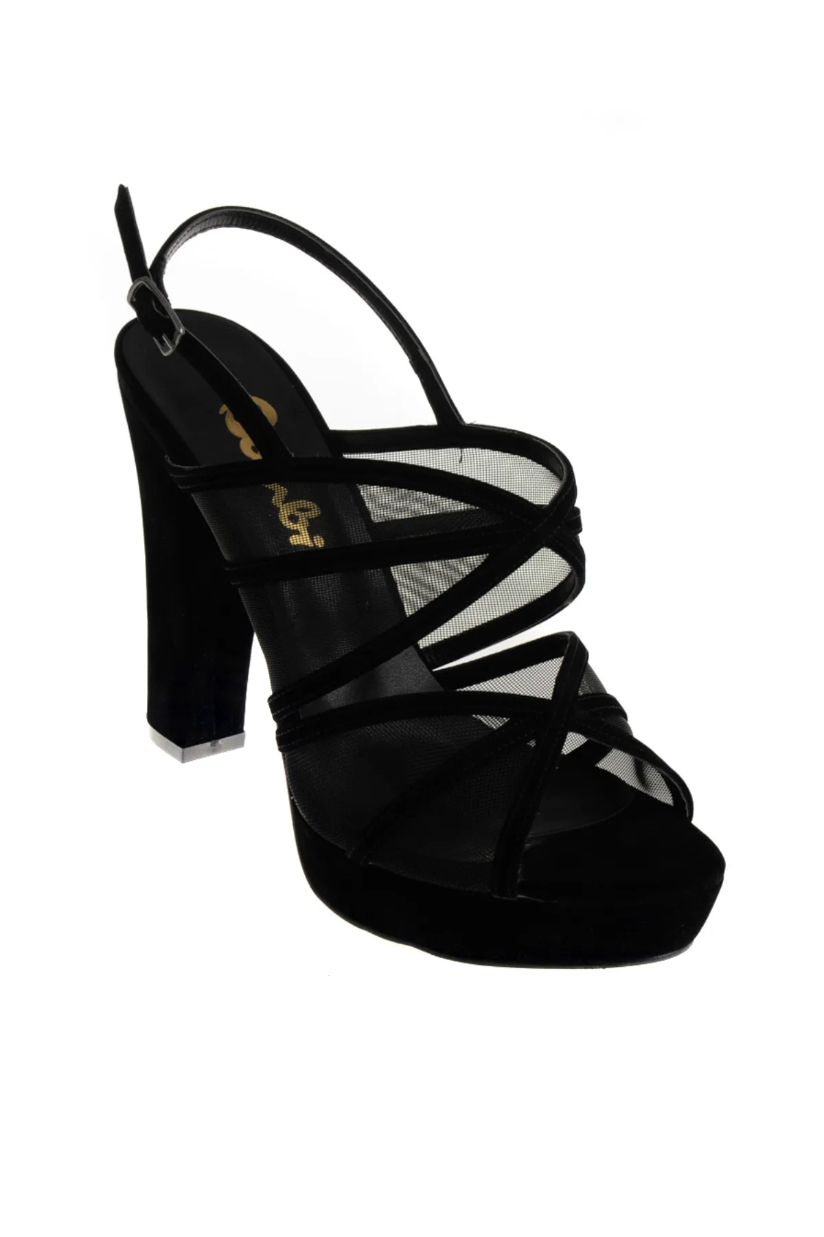 Bambi Black Female high-Heeled Shoes F0314533772 | Обувь