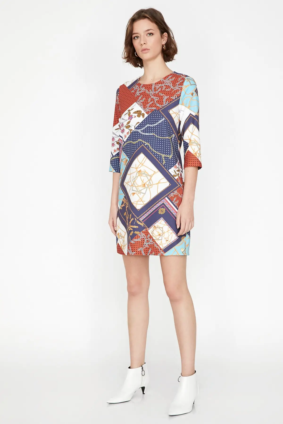 Koton женское темно синее платье 9 KAF80681FW|Женские платья| |