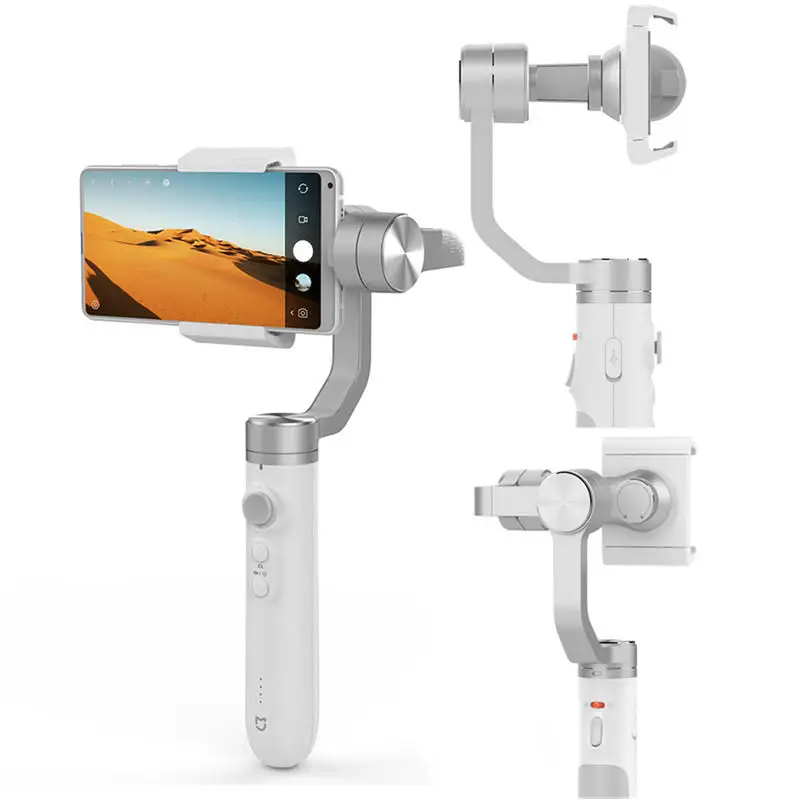 Mijia 3axis Handheld Gimbal Stabilizer Mi smartphone GH2 gimbals AI smart track 5000mAh Battery for Action Camera | Электроника