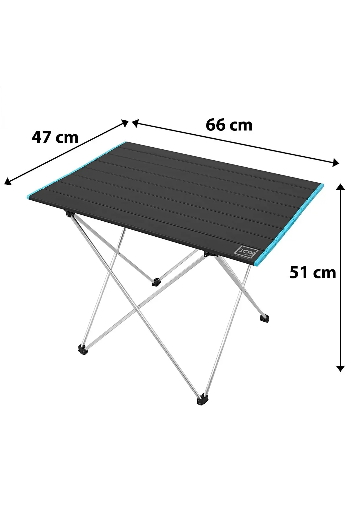 

Aluminum Camping Desk Foldable Shoulder Suspenders Portable Lightweight Durable Picnic Table Hiking Solid Quality Fabric 4 Color