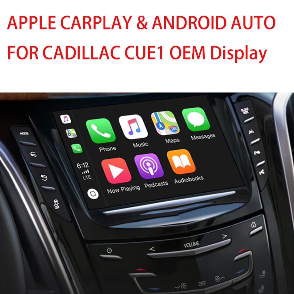 Apple беспроводной модуль CarPlay зеркало для телефона Android авто модернизация Cadillac SRX XTS