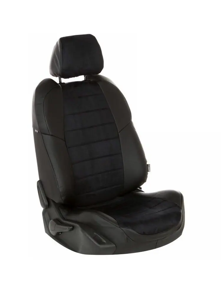 Авточехлы для Suzuki Jumny 3 1998-2019 Автопилот Черный Алькантара sz-dzh-dzh-chch-a