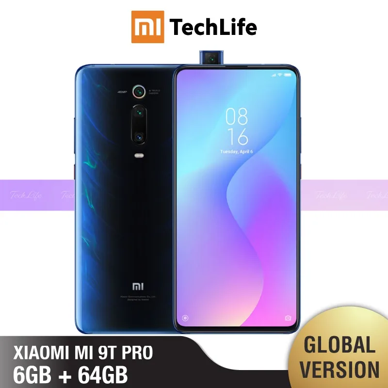 Глобальная версия Xiaomi Mi 9T PRO 64 Гб ROM 6 Гб RAM(абсолютно новая/запечатанная) mi 9t pro, mi 9 tpro, mi 9, mi 9 - Цвет: Glacier Blue 64GB