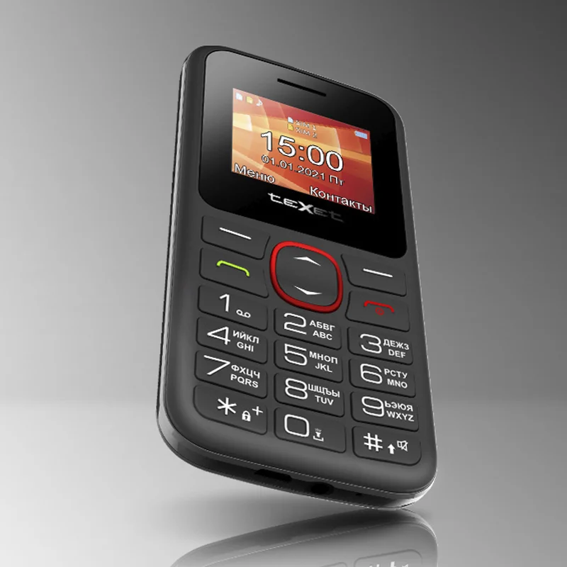 Мобильный телефон Texet TM-B315 для пожилых людей кнопочный | Мобильные телефоны и