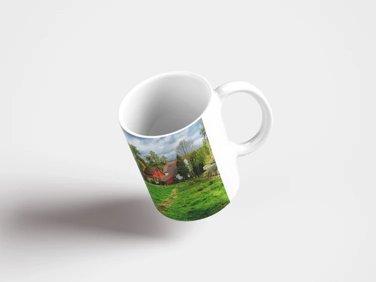 Mug &quotstellichte Germany landscape" 320 ml. White | Mugs