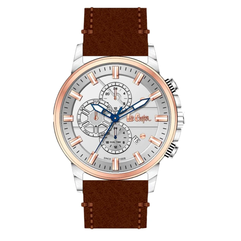 Наручные мужские кварцевые часы Lee Cooper LC06655.532|Кварцевые часы| |