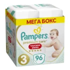 Трусики Pampers Premium Care Размер3, 6-11 кг, 96шт Monthly Pack