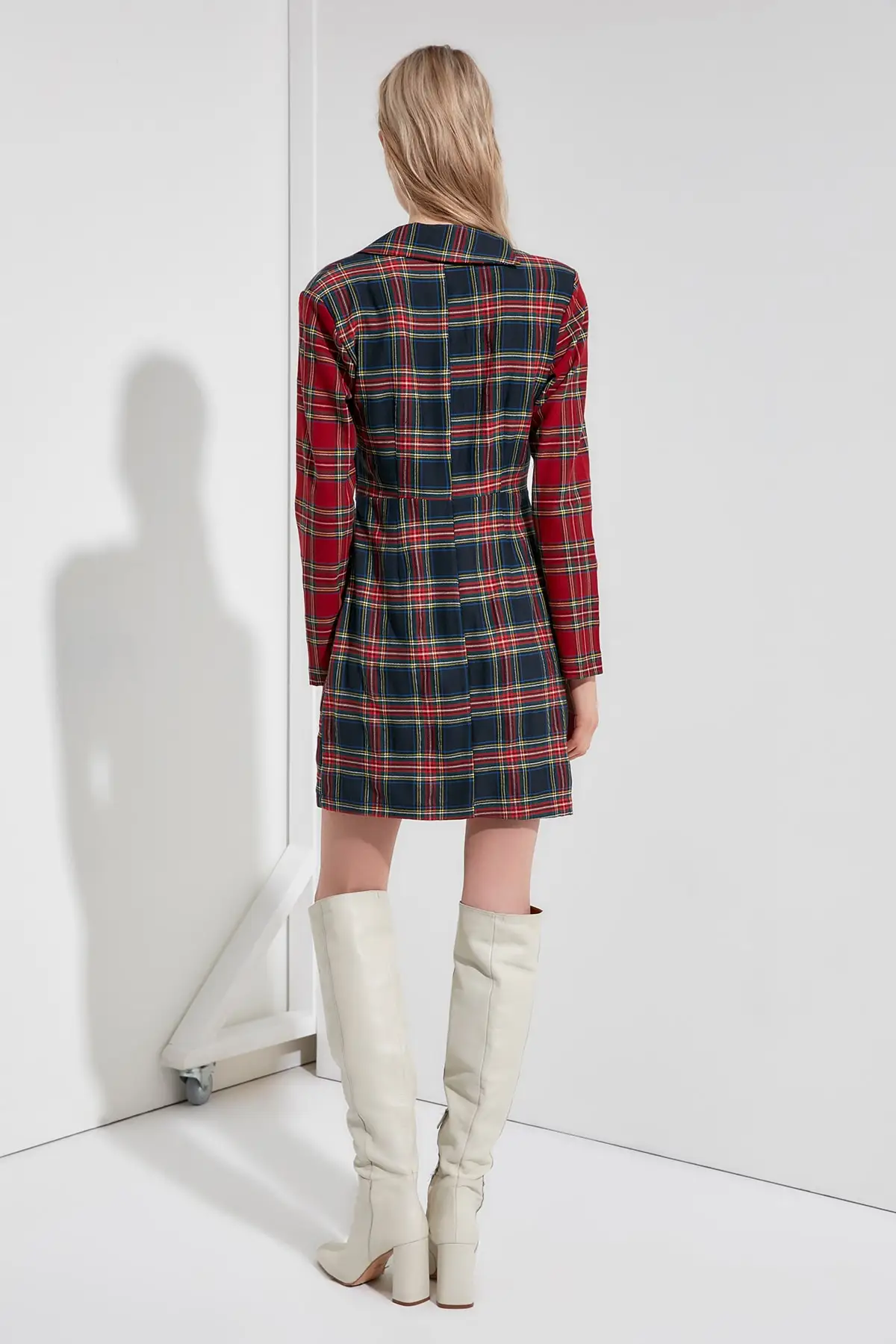 Платье в клетку TWOAW20EL2054 | Женская одежда