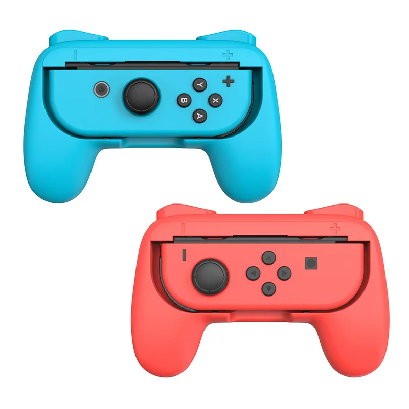 2 Pack Grips for Nintendo Switch Joycon Controller Game Accessories Joy-Con Handheld Joystick Remote Control Holder Gamepad Kit