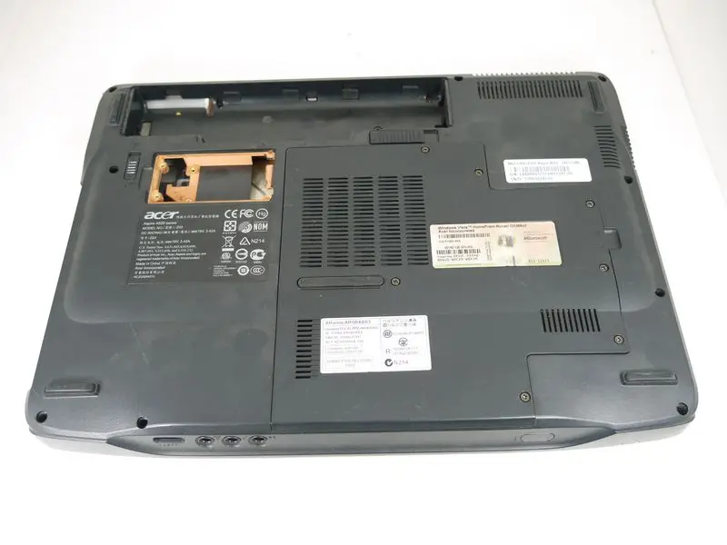 Нижняя часть корпуса от ноутбука Acer Aspire 4520 б/у | Компьютеры и офис