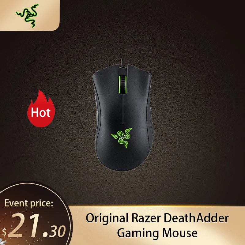 Игровая мышь Razer DeathAdder Essential эргономичная профессиональная игровая 2021 DPI с