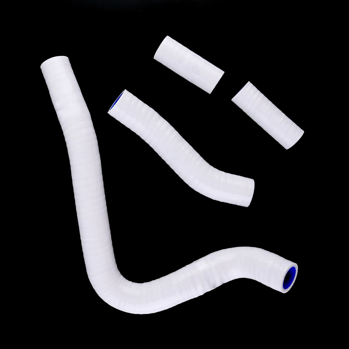

Black/White Silicone Radiator Hoses Kit For Honda CR 250 CR250R 1992-1996 92 93 94 95 96 (4Pcs)