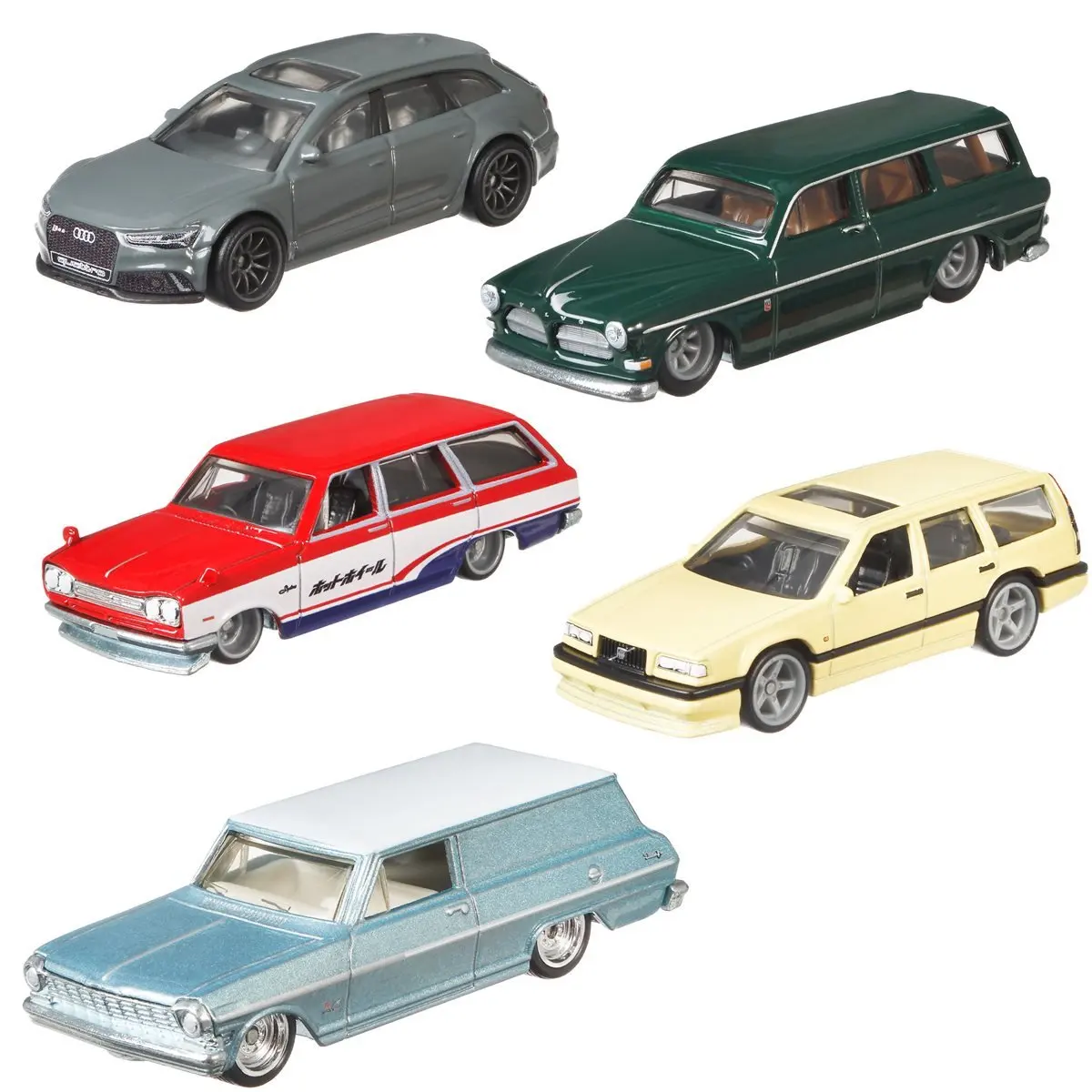 Hot Wheels Car Culture Premium Fast Универсалы серии Volvo P220 Estate коллекционные игрушки для детей 3