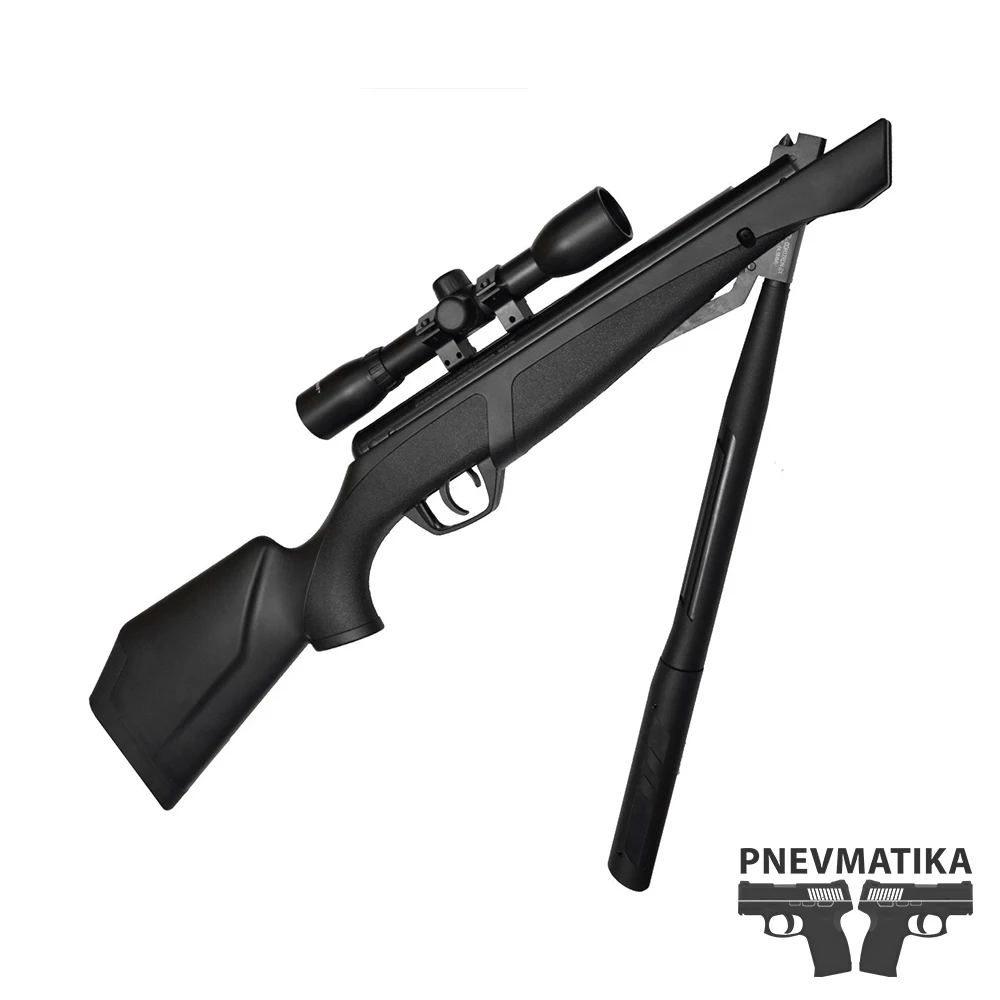 Crosman Quest (NPE SBD Gold пластик прицел 4x32) пневматическая винтовка кал. 4 5мм |
