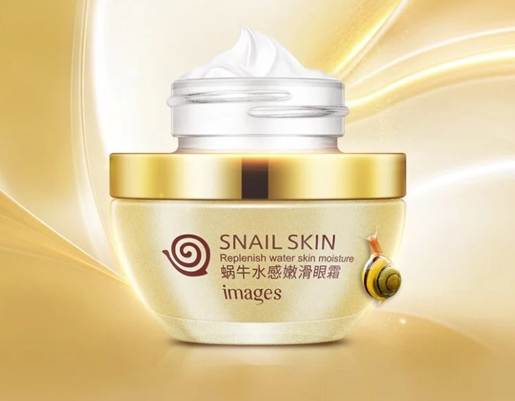 Крем для кожи вокруг глаз от темных кругов IMAGES Snail Skin Water Eye Cream 25мл |