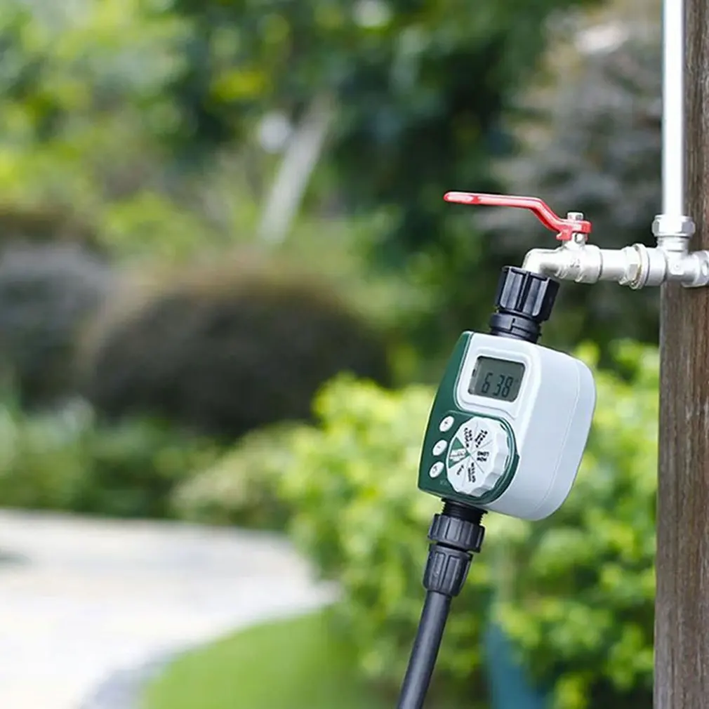 

Lazy Plant Watering Timer Garden Sprinkler Irrigation Controller Drip Irrigation Tool LCD Screen Display