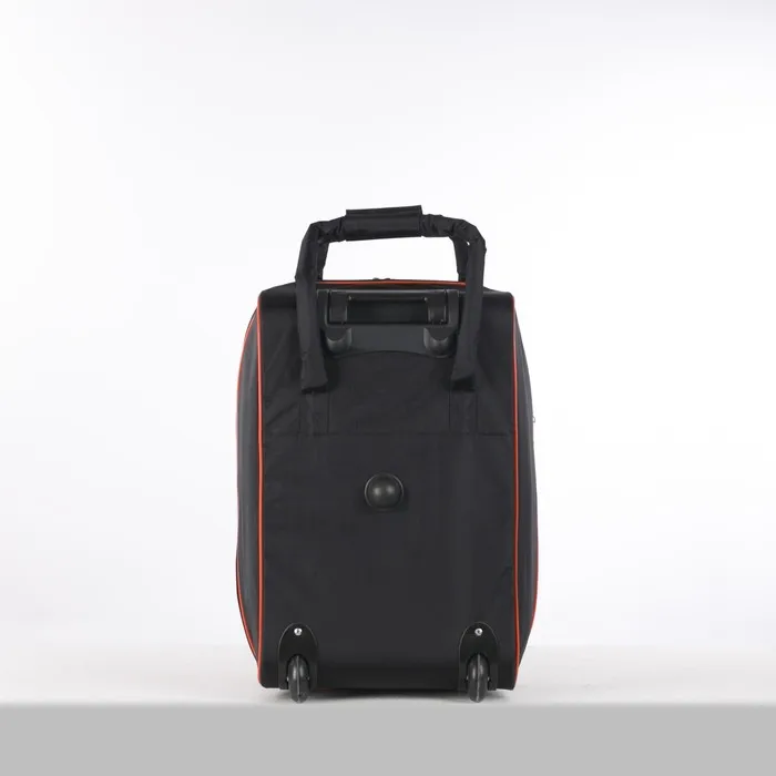 Чемодан малый 20' с сумкой отдел на молнии расширением наружный карман цвет