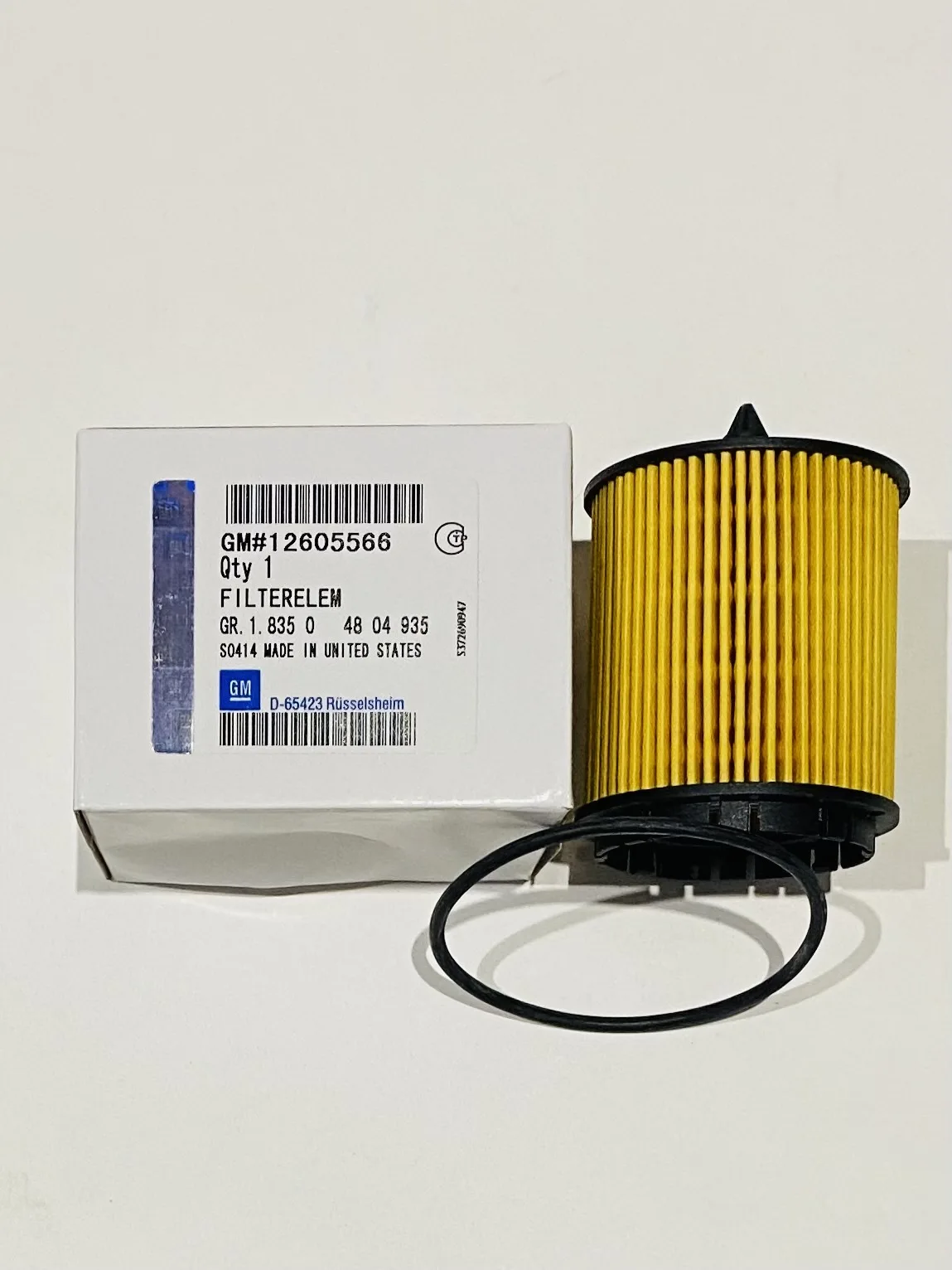 Oil filter a20nht-a24xf General Motors art. 12605566 | Filters