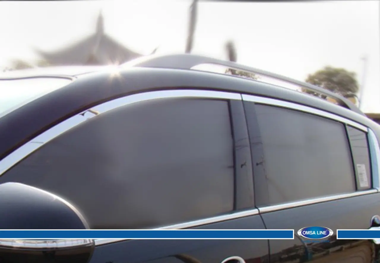 

Kia Sportage 3 Chrome Window Frame 4 Pcs. Stainless steel (Top) 2010-2016