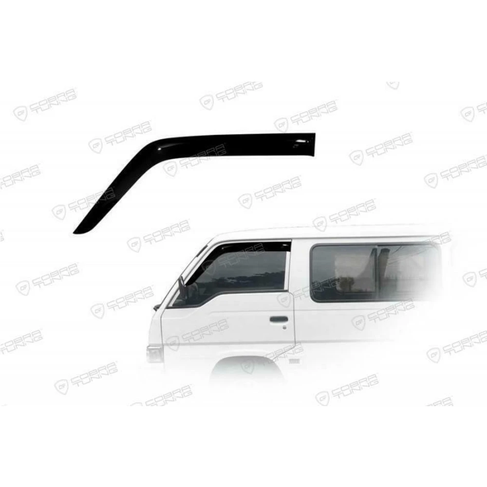 Дефлекторы окон Cobra Tuning N14886 на авто Nissan Urvan (E24) 1986 2001 2 шт./комп. ветровики от дождя