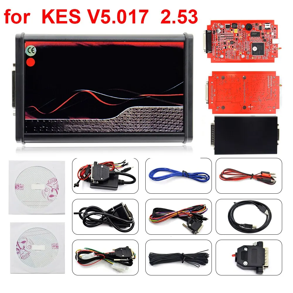 Для KESS Ktag V7.020 V2.53 V2 V5.017 SW V2.25 v2.47 2 53 4 светодиодный рамка фонового режима отладки 22