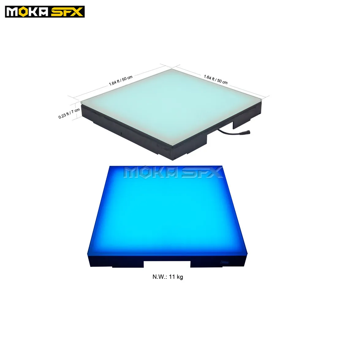 25 шт./лот светящиеся плитки RGB 3 в 1 Управление SD картой интерактивный танцпол