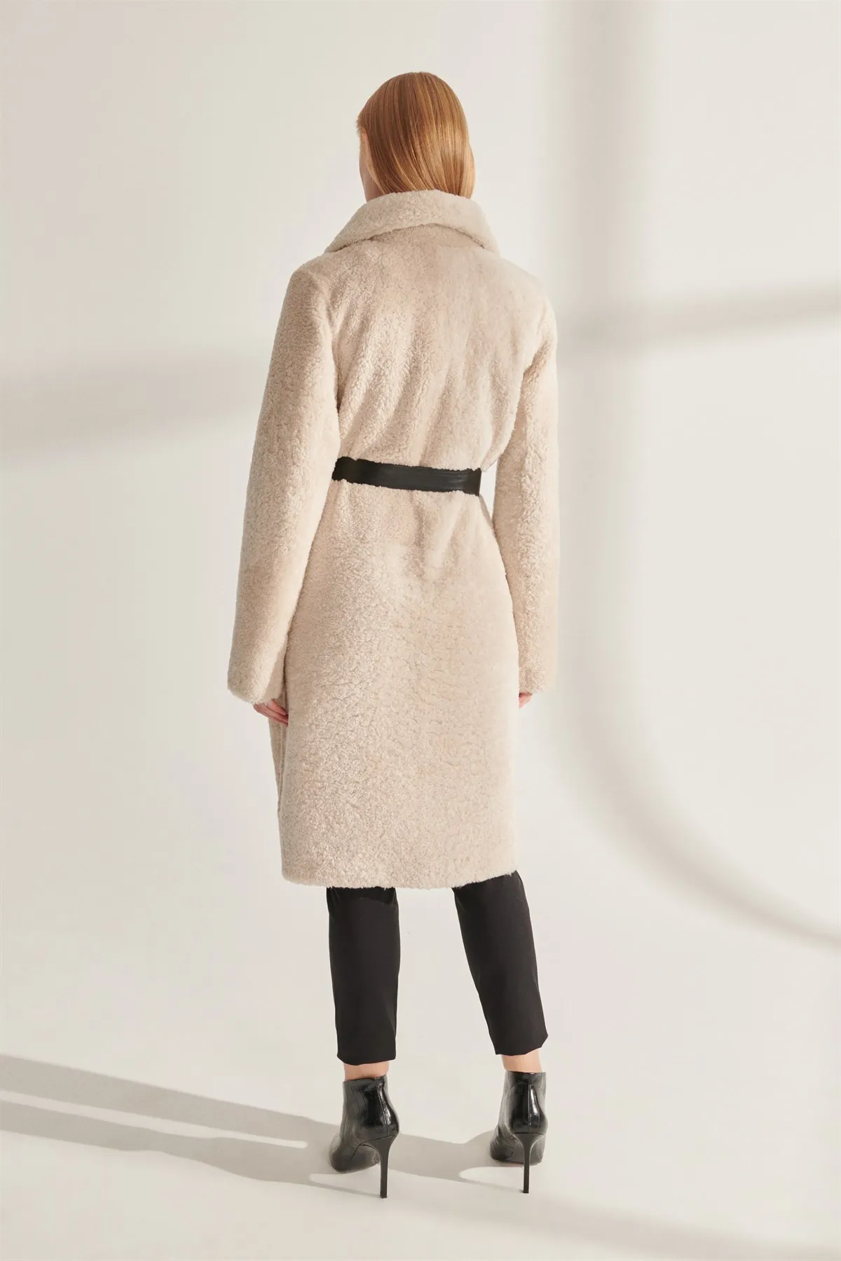 Genuine Fur Jackets Gray Genuine Leather Oversized Coats Women Winter Warm Waterproof Sheepskin Parkas Design New Street Fashion