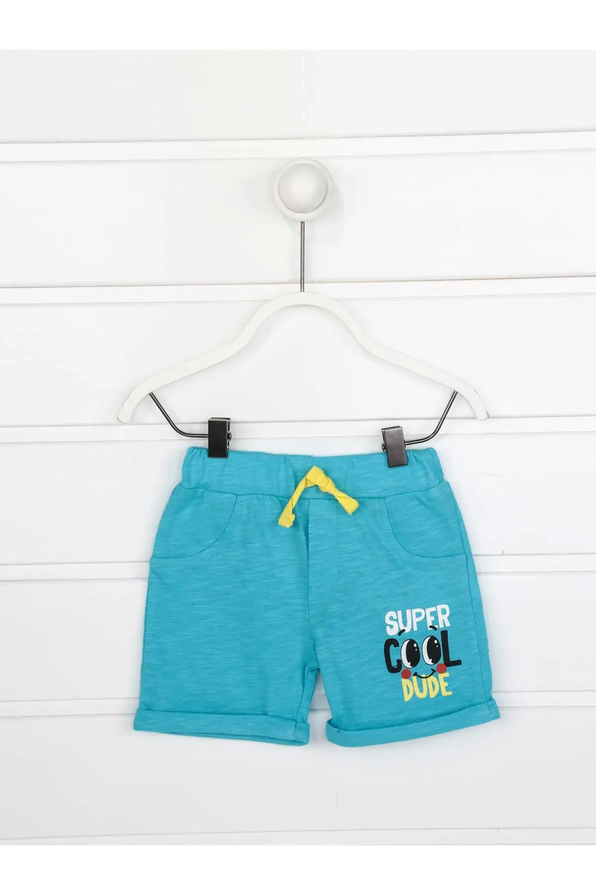 Blue Summer Male Baby Shorts Suit |