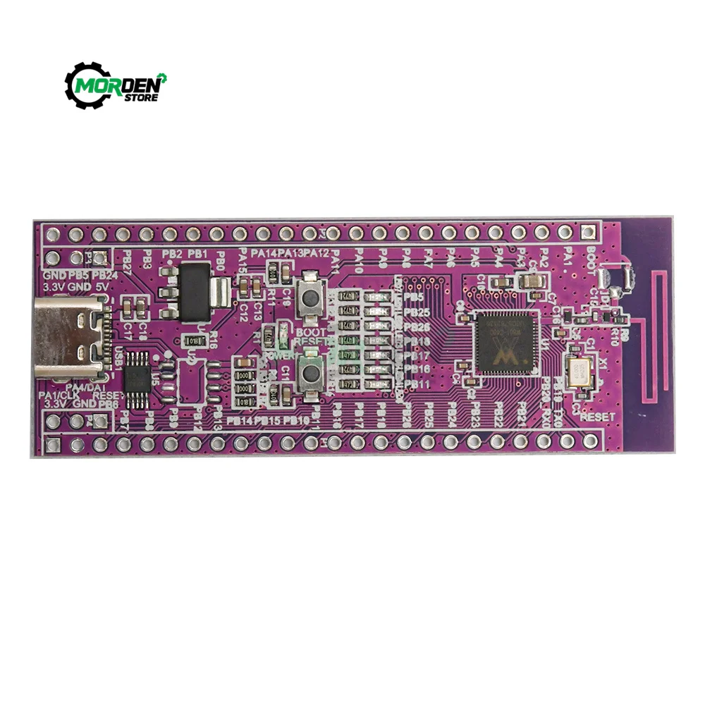 W801 плата микроконтроллера 32 бит WiFi Bluetooth-совместимая Двухрежимная SoC макетная IoT