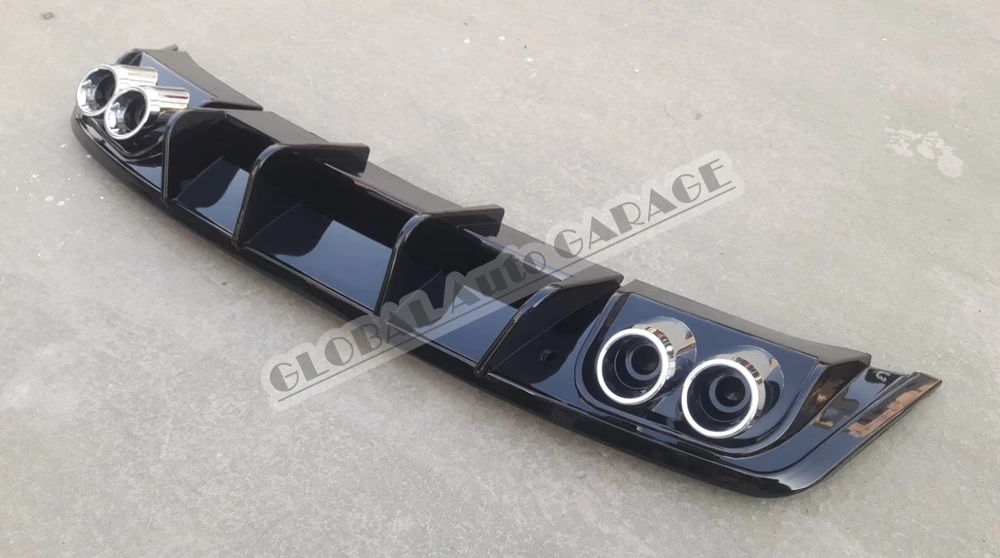 Рассеиватель для Volkswagen Polo 6R 2009 2010 2011 2012 2013 2014 2016 2017 удлинитель накладка на задний