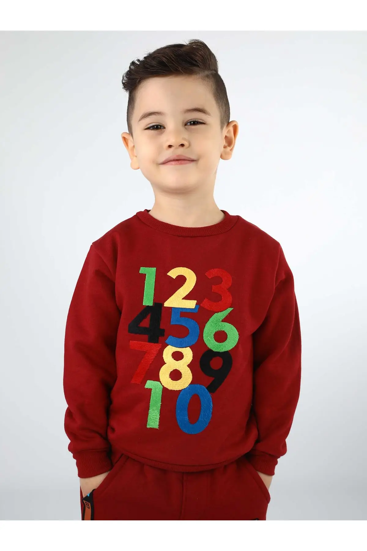 Бордовая сезонная Детская толстовка для мальчиков|Толстовки и кофты мальчиков| |