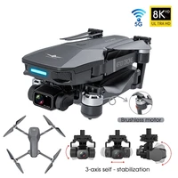 new kf101 gps drone 4k professional 8k hd eis camera anti shake 3 axis gimbal 5g wifi brushless motor rc foldable quadcopter