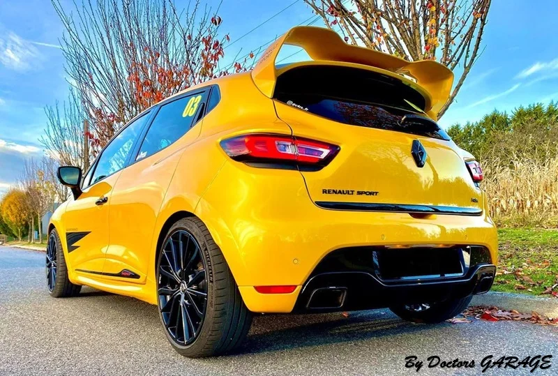Спойлер для Renault Clio 4 2012 2013 2014 2015 2016 2017 2018 2019 спойлеры из волокна заднее крыло