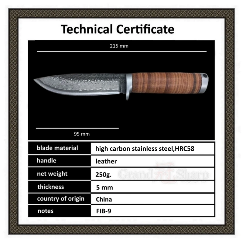Охотничий нож для барбекю тактические инструменты из высокоуглеродистой стали с