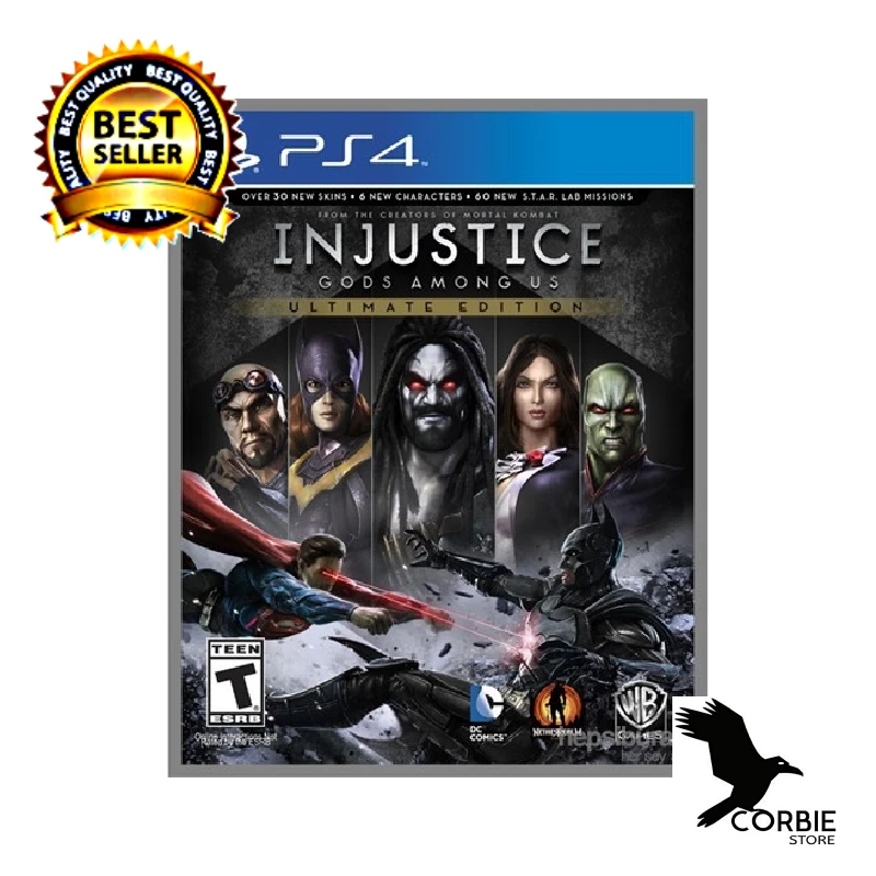 

Injustice Gods Among Us Ultimate Edition PS4 Game Original Playstatian 4 Game