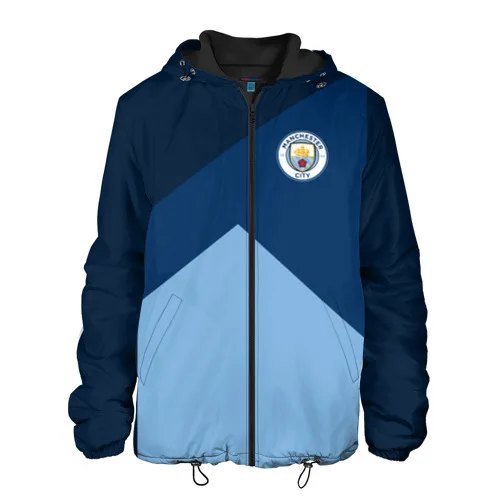 Мужская куртка 3D Manchester city 2018 #7|Мужские куртки| |
