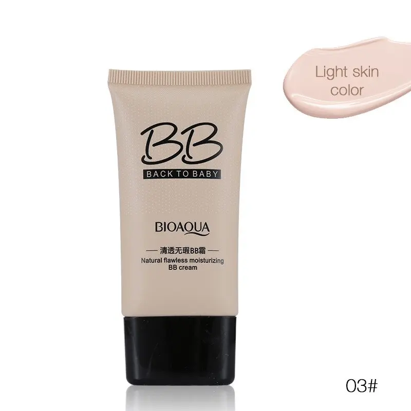 Moisturizing BB cream &quotbioaqua&quot tone 3-light (tone 3) | Concealer