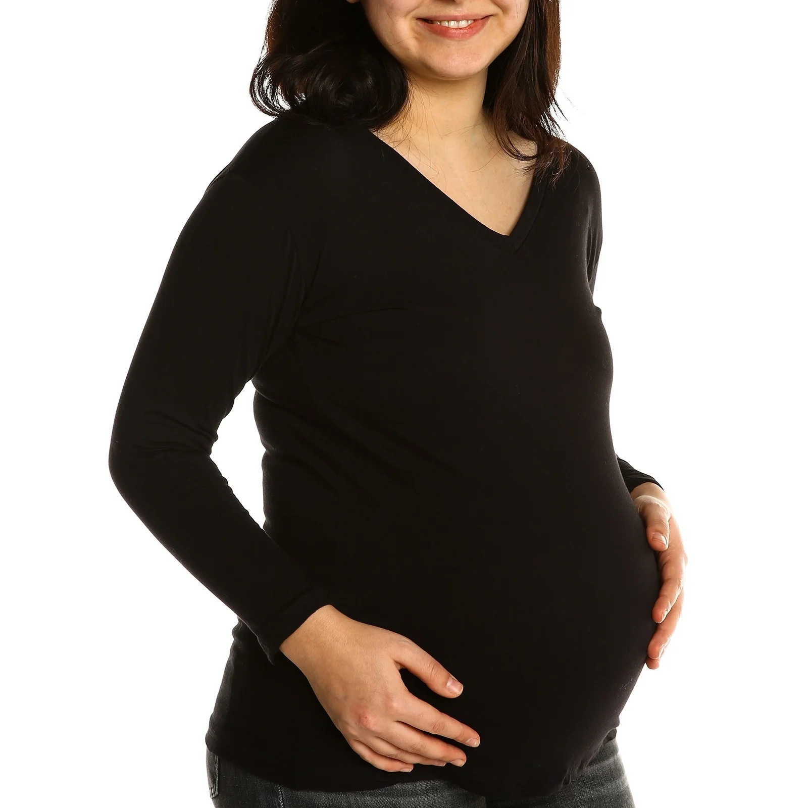 Ebebek детская Удобная Футболка для беременных | Женская одежда