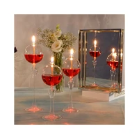 set of 3 clear oil lamp candle luxury home decor dinner table decor birthday gift kerosene turkish lamp atsunrise