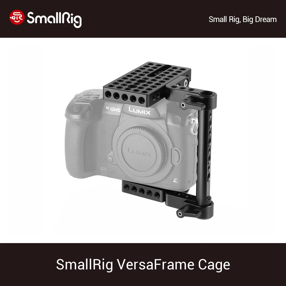 Универсальная клетка SmallRig VersaFrame для Canon EOS M3/650D/750D/Nikon D3200/D5200 /Panasonic GH5/GH4/Sony A7/A7II/A7III