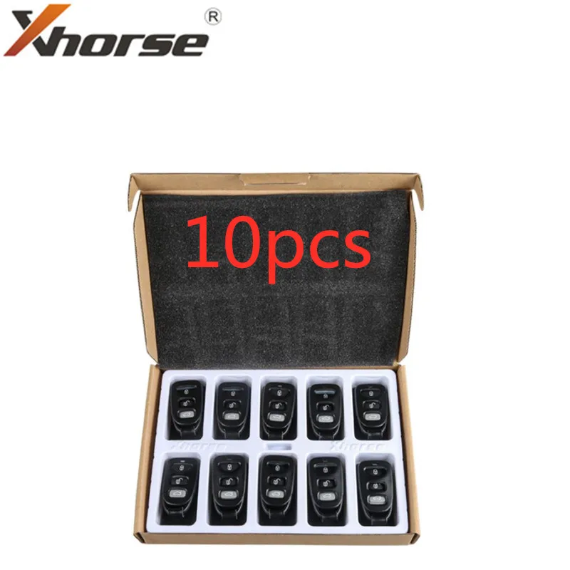 XHORSE XKHY00EN VVDI2 для Hyundai Тип проводной универсальный дистанционный ключ 3 кнопки