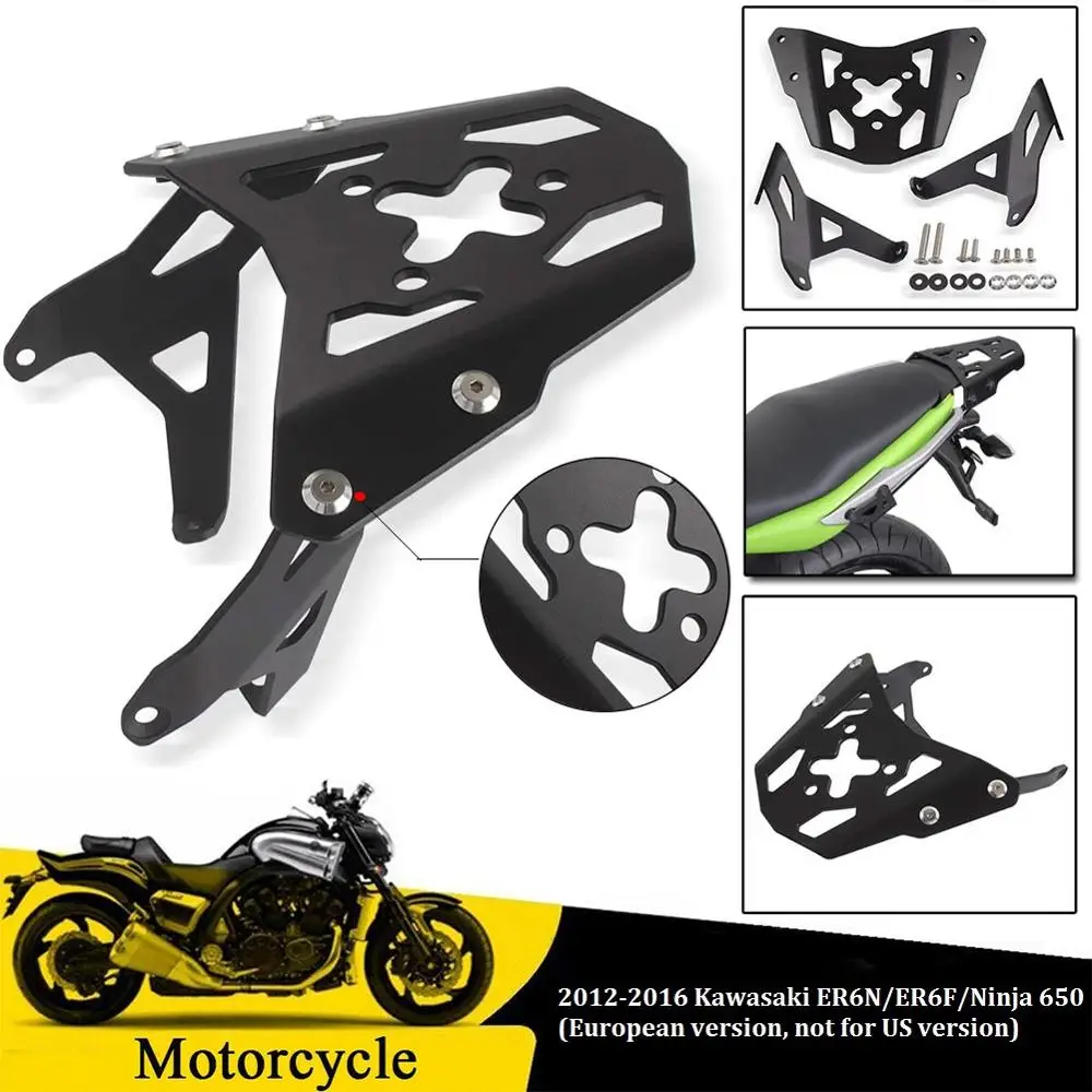 Верхняя часть мотоцикла задняя багажная стойка опора крыла для Kawasaki Ninja 650 Ninja650 ER6N