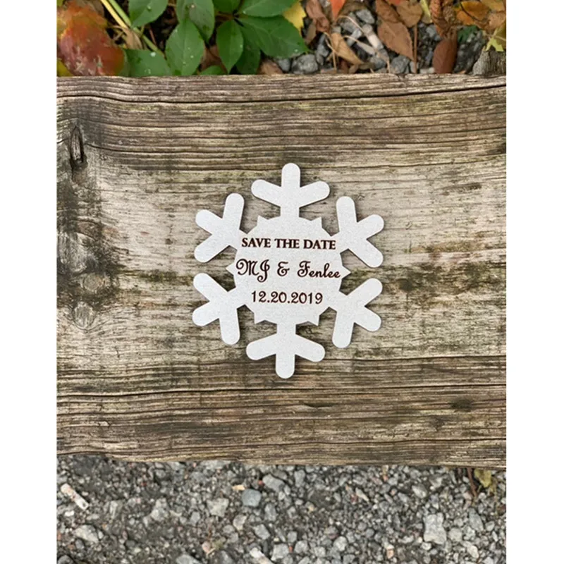 Деревянный магнит для сохранения даты деревянные магниты в виде снежинок