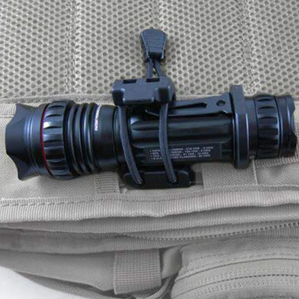

Tactical Multifunction Carabiner Clip Molle Webbing Backpack Flashlight Ice Axe Walking Tripod Fixed Clip For Hunting