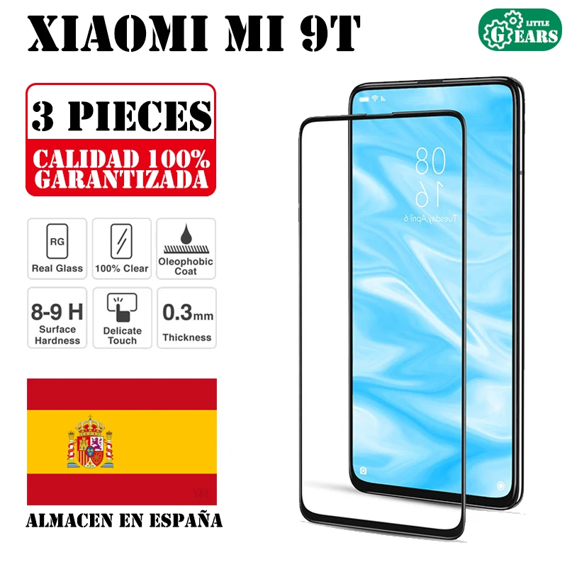 Набор из 3 предметов для Xiaomi Mi 9T Pro K20 защита экрана закаленного стекла