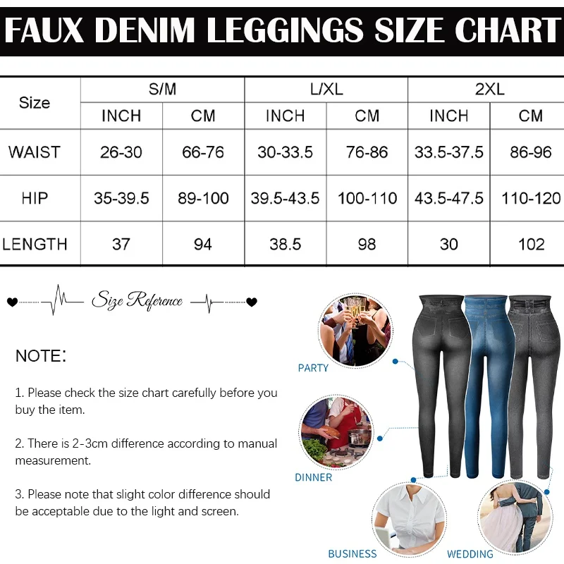 Women Super Strety Leggings Fashion Faux Denim Jeans Leggings Sexy Long Pocket Printing Leggins Summer Casual Pencil Pants amazon leggings