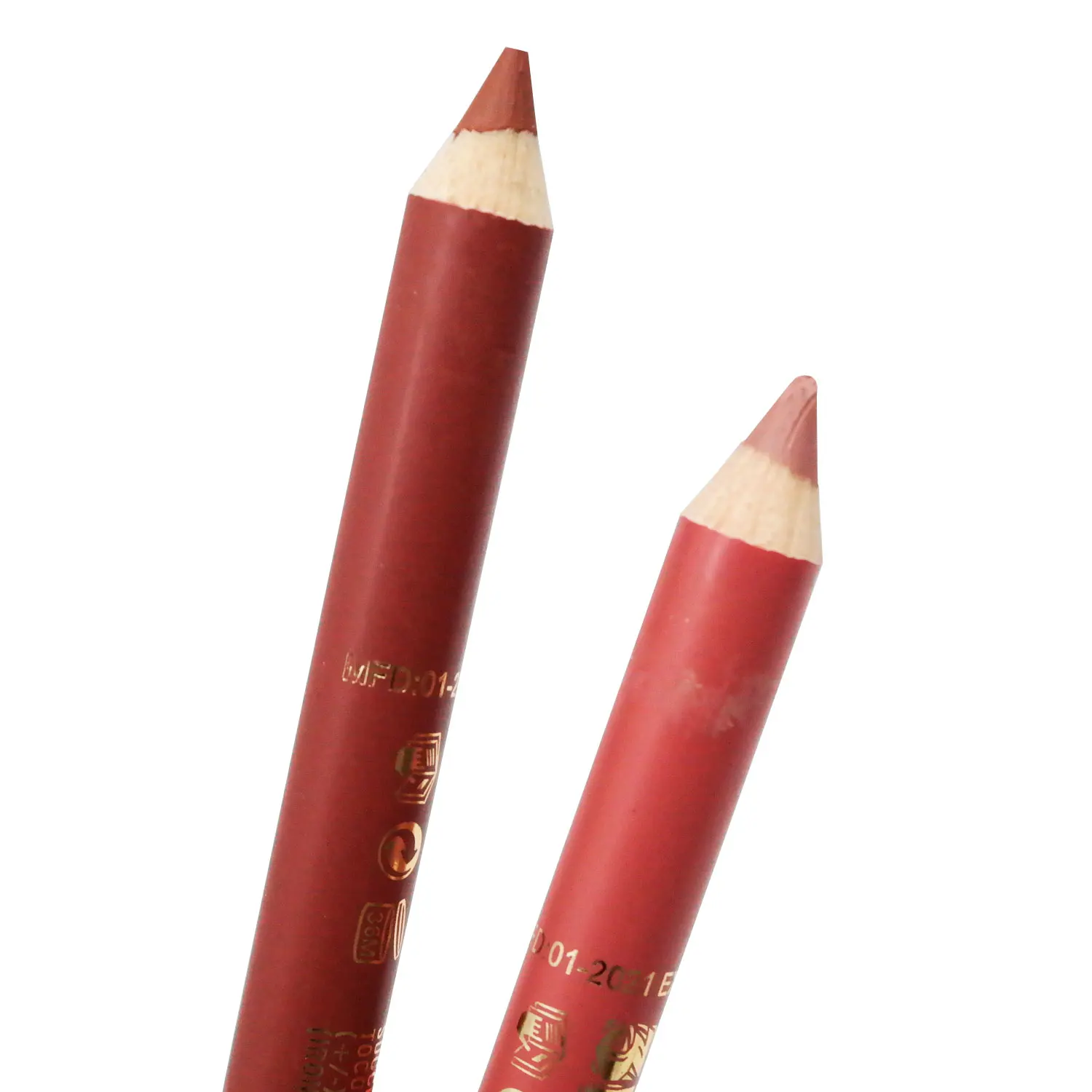 Violet Матовые Карандаши для губ Набор Lip gloss 12 оттенков с Точилками Карандаш нюд